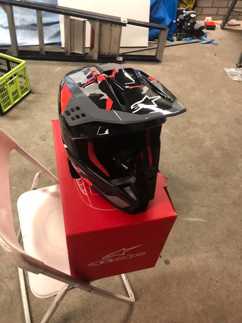 Nieuwe Alpinestars SMS helm maat XL