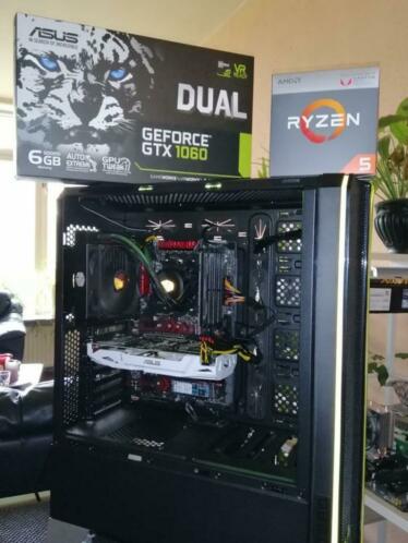 Nieuwe AMD Ryzen5 2400GGTX1060 6Gb  MasterLiquid 2jr Gara