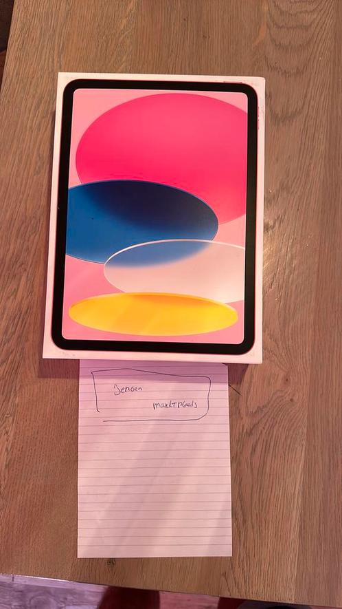 Nieuwe Apple iPad 2022 - 109 inch - WiFi 64GB Roze met bon