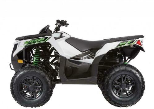 Nieuwe Arctic Cat Alterra 700 XT White edition NL kenteken