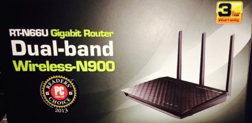 Nieuwe ASUS RT-N66U Dual Band Wireless N900 gigabit router