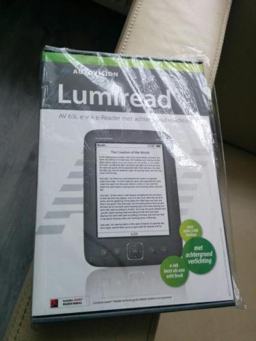 Nieuwe Autovision AV63 Lumiread e-reader