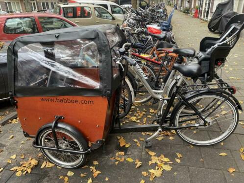 Nieuwe Babboe Bakfiets 1 jaar gebruikt 