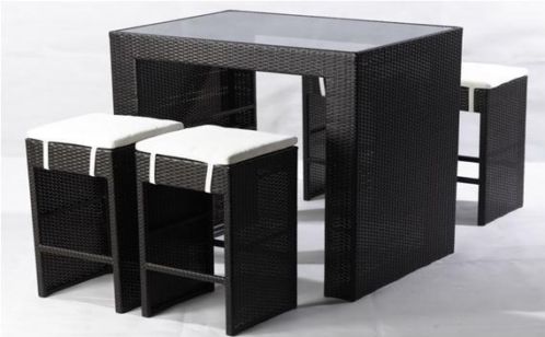 Nieuwe Barset Wicker antraciet, Goedkoopste van NL 348