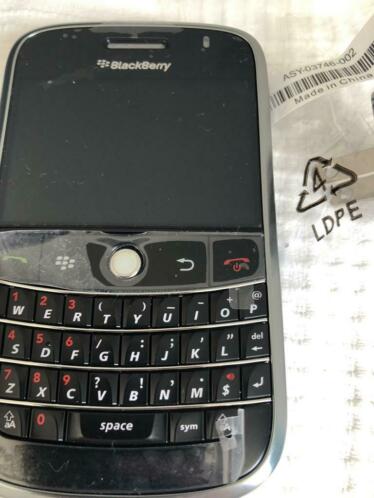 Nieuwe blackberry maar werkt niet 100