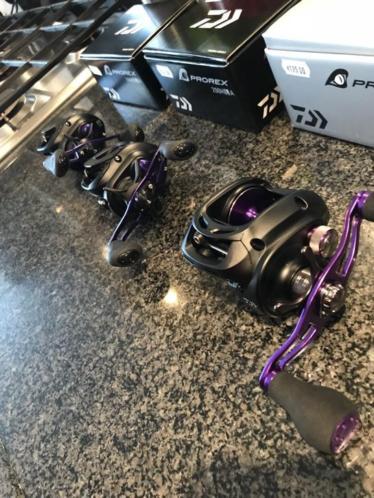 nieuwe daiwa prorex 100 hsla en xr 300 hla reeltjes 