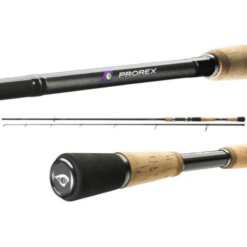 nieuwe daiwa prorex spin hengels  strak en licht , fuji