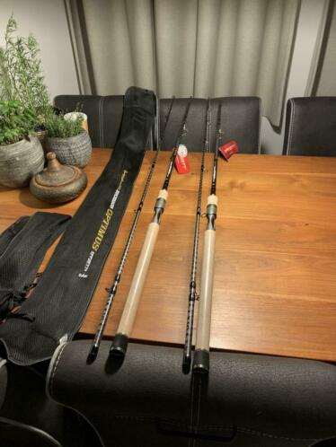 nieuwe dam effzett optimus 2,4m  werp gew 60-120g en 75-150g