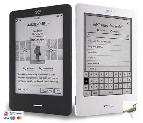 Nieuwe e-Reader Kobo Touch N905A met E-Ink scherm