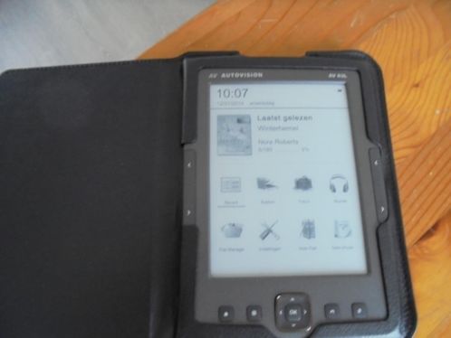 Nieuwe e-reader met 590 boeken av autovision 6034