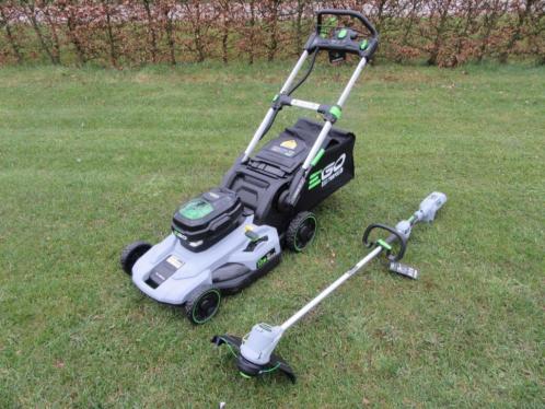 Nieuwe EGO 56V Lithium-Ion (accu) maaier met gratis trimmer)