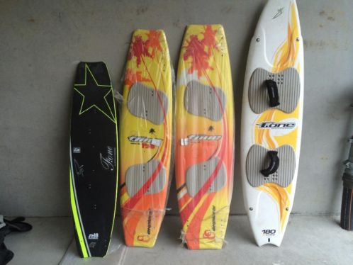 Nieuwe en gebruikte F-one kiteboard 