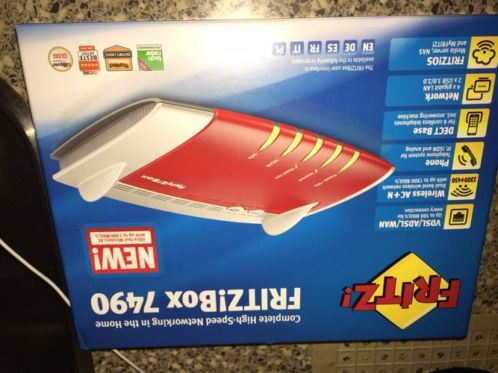 Nieuwe Fritzbox 7490