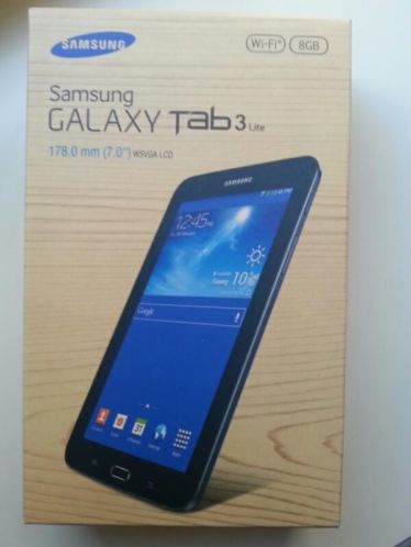 Nieuwe gesealde Samsung Galaxy Tab 3 Lite