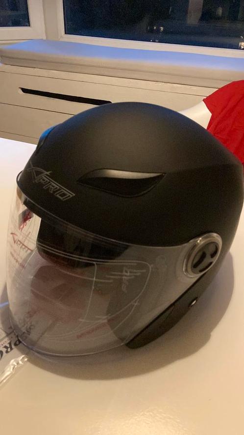 Nieuwe helmet