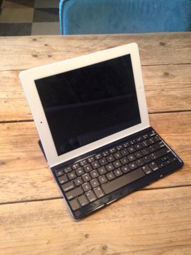 Nieuwe IPad 3 (16GB WiFi Wit)  Wireless Keyboard