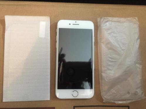Nieuwe Iphone 7 32gb zilver 100 krasvrij met garantie