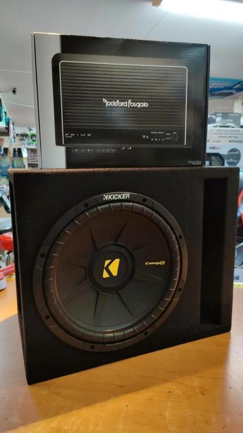 Nieuwe kickerRockford pack 600watt