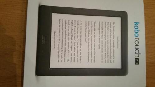 Nieuwe kobo e reader touch 2.0 met nieuwe cover 