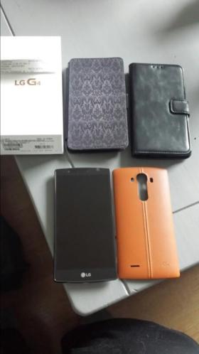 Nieuwe leather brown LG G4 H815