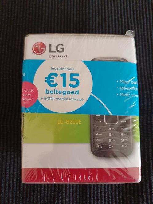 Nieuwe LG B200E Mobiele Telefoon Zwart