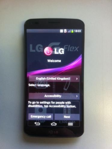Nieuwe LG Flex D-955