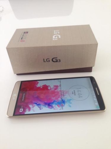 Nieuwe lg g3 goud 