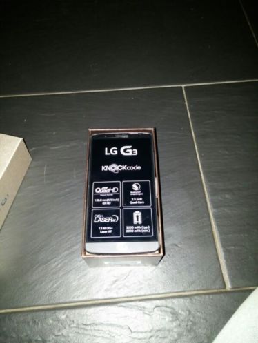 Nieuwe LG G3 te koop Nog nooit aan geweest