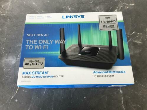 Nieuwe Linksys Max-Stream EA8300 AC2200 router