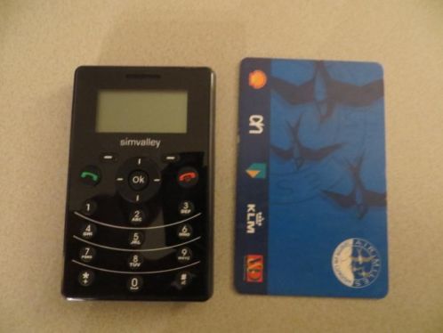 Nieuwe Mini GSM op creditcard formaat