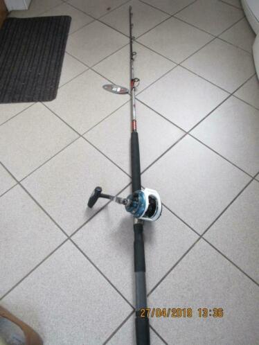 Nieuwe Mitchell Universe Boothengel 30-50lbs Reel LH.