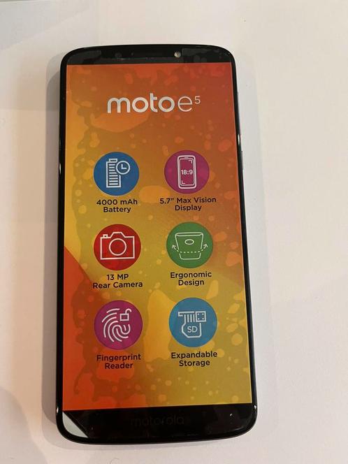 Nieuwe Motorola moto e5