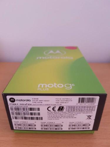 nieuwe motorola moto g6 plus grootste en topmodel