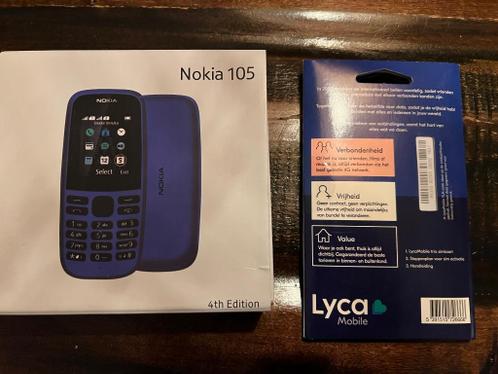 Nieuwe Nokia 105 telefoon met kaart