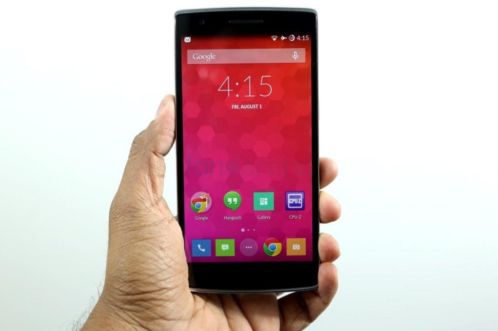 Nieuwe OnePlus One 64 Gb sandstone black