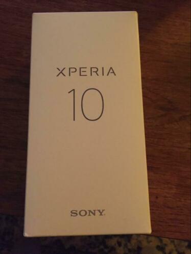 Nieuwe ongebruikte Sony experia 10