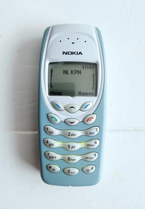 Nieuwe Origineel Nokia 3410 met accu en adapter. Simlockvrij