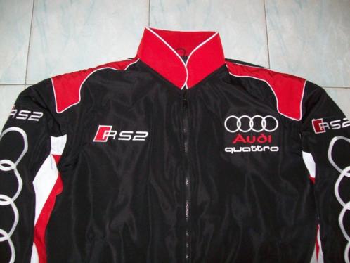 nieuwe Quattro RS 2 RS4 RS 6 RS6 Jas XS - 8XL rood zwart wit