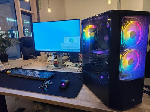 Nieuwe RGB game PC met krachtige i7 en veel opties