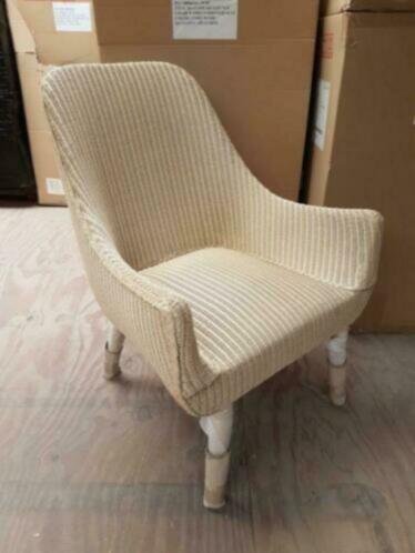 Nieuwe riet rotan fauteuils stoelen met verende zitting