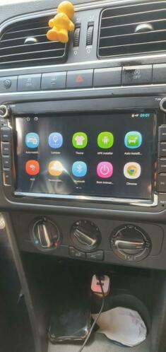 Nieuwe RNS Android 10.Volkswagen Skoda Navigatie DAB Camera