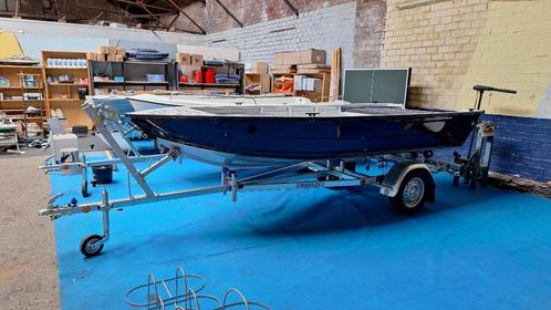 Nieuwe Robuuste aluminium visboot MOET WEG