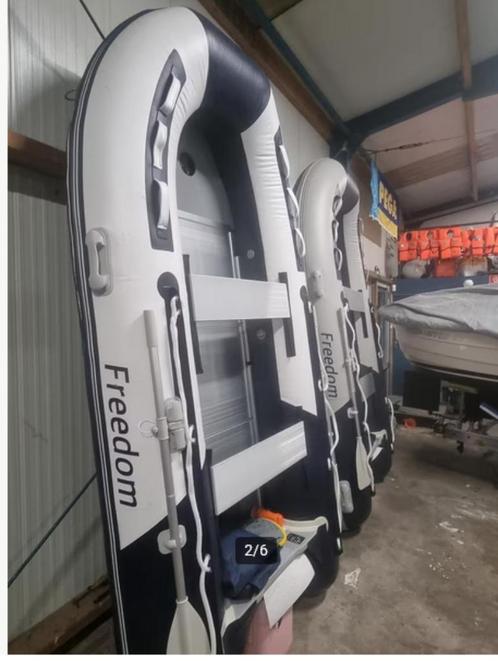 Nieuwe rubberboot 330 FREEDOM aluminium vloer 2 banken NIEUW