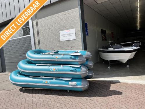 Nieuwe rubberboten van Moai met airdeck en 2 jaar garantie