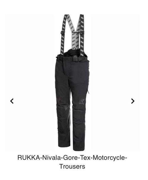 Nieuwe Rukka Nivala Gore-Tex Textile motorbroek topkwaliteit