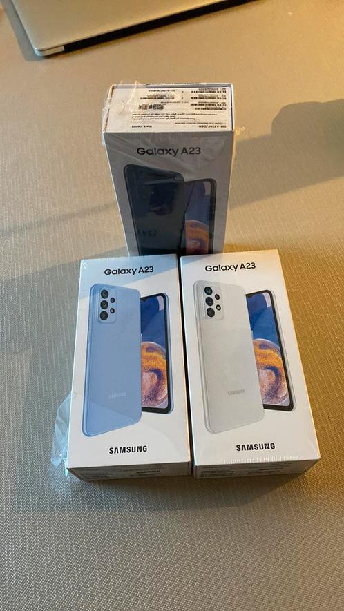 Nieuwe Samsung Galaxy a23 wit, blauw zwart 64gb