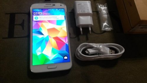Nieuwe Samsung Galaxy S5 16GB Shimmery White - Compleet