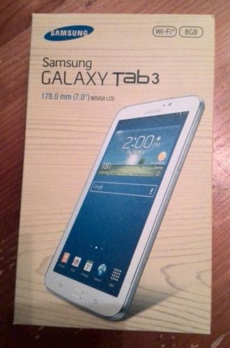 Nieuwe Samsung Galaxy Tab 3 - 7.0 (Verzending via DHL 4)