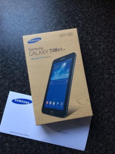 Nieuwe Samsung Galaxy Tab 3 Lite 8 Gb zwart