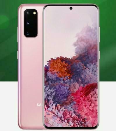 Nieuwe Samsung s20 roze 5g 128gb